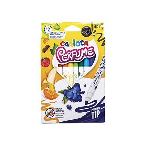 Carioca Pennarelli Perfume, 12 Pennarelli Profumati con... - Jouets & Jeux en promo à 3.20€