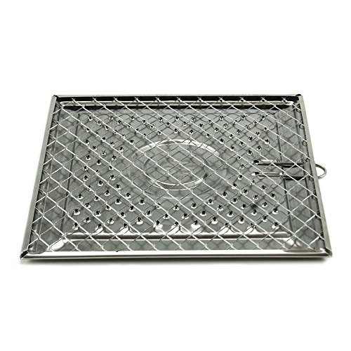 BUYLLOON HOME GRATICOLA Pane-Polenta INOX CM.22 - Nouvelle promo Amazon à 11.47€