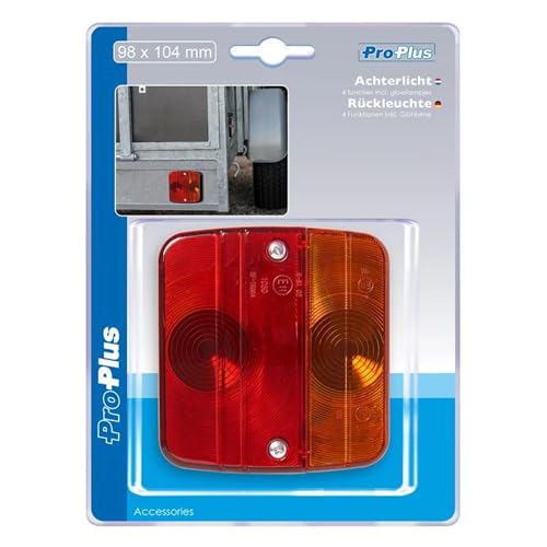 ProPlus Feu arrière 4 Fonctions 98x104 mm – pour remorque... - Auto & Moto en promo à 4.95€