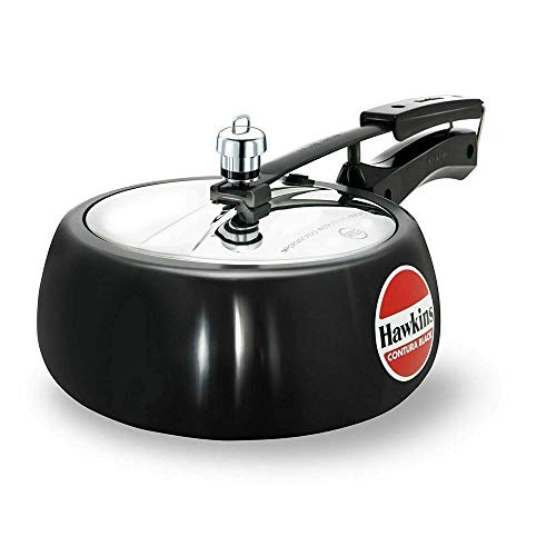 Hawkins Contura Black 3.5 Litre Pressure Cooker, Hard... - Maison & Cuisine Amazon Royaume-Uni à 9.00€
