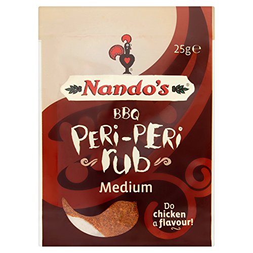 Nando's BBQ Peri Peri Medium Seasoning, 25g - Épicerie Amazon Royaume-Uni à 1.25€