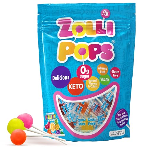 Zollipops The Clean Teeth Pops, Anti Cavity Lollipops... - Bon plan à 10.47€
