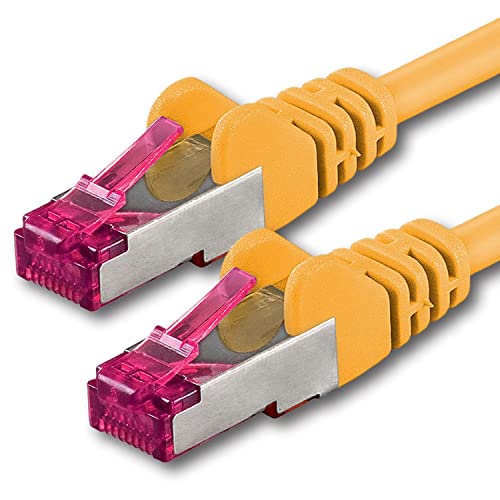 2m - amarillo - 1 pieza - CAT6a CAT 6a Ethernet LAN cable... - High-Tech & Électronique en promo à 9.79€
