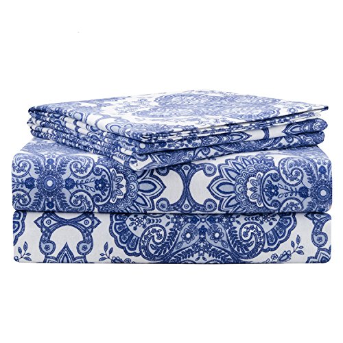 pointehaven 200 gsm Flannel Sheet Set, Twin, Printed... - Maison & Cuisine Amazon Italie à 26.75€