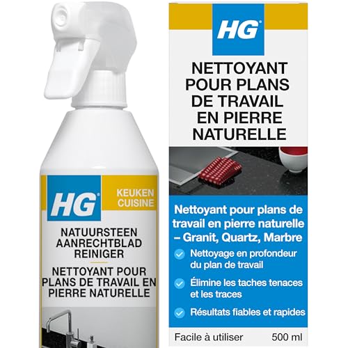 Nettoyant pour plans de travail en pierre naturelle HG... en promo à 6,60€ (-33%) sur Amazon FR