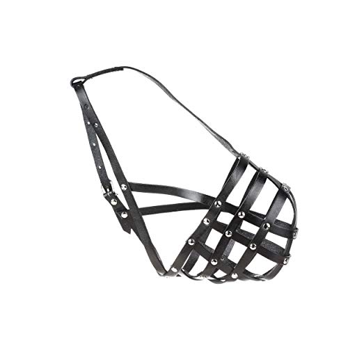 Leather Muzzle - Light, for Rotti (Female), Staffordshier... - Maison & Cuisine Amazon Royaume-Uni à 8.22€