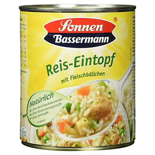 Sonnen Bassermann Reistopf mit Fleischbeilage, 800g - High-Tech & Électronique Amazon Allemagne à 1.99€