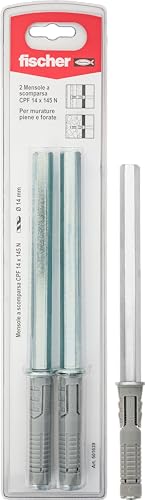 Fischer FISCHER Shelves Art.CPF Blister 2PZ, 14x145 - Maison & Cuisine Amazon Royaume-Uni à 6.09€