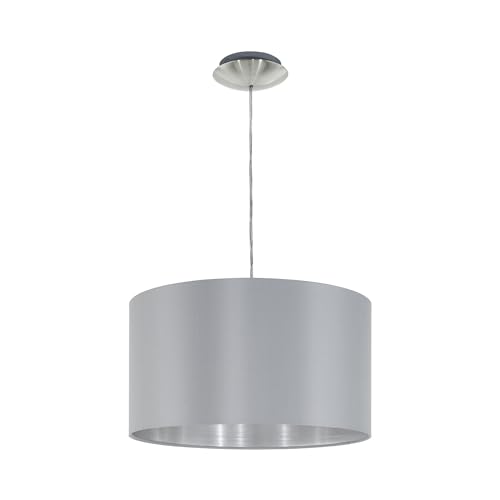 Eglo Suspension Maserlo, lampe suspendue textile 1 flamme... - Maison & Cuisine Amazon France à 31.69€