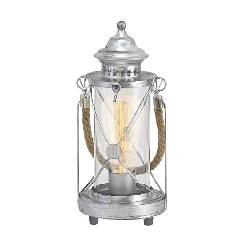 EGLO Bedside lamp Bradford 1, Vintage Table Light, Lantern... - Home & Kitchen Amazon UK à 33.06€