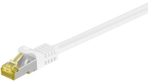 Goobay 91091 RJ45 Patchkabel CAT 6A S/FTP (PiMF) mit CAT 7... - Sports & Fitness Amazon Allemagne à 2.50€