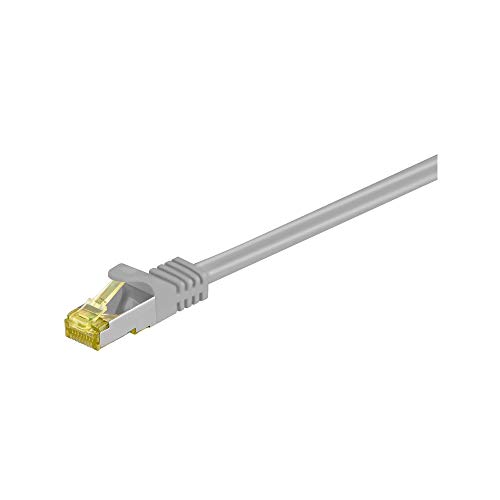 Goobay RJ-45 CAT7 0.25m câble de réseau Gris 0,25 m S/FTP... - Animalerie Amazon France à 3.50€