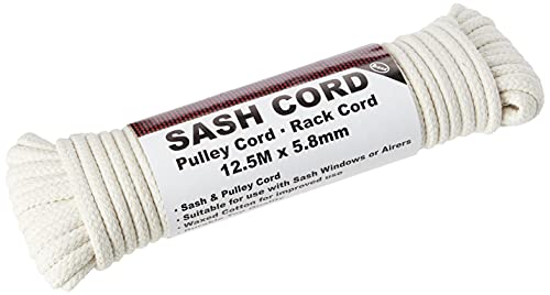Merriway BH03161 Waxed Cotton Sash Window Pulley Cord... - Maison & Cuisine Amazon Royaume-Uni à 8.22€