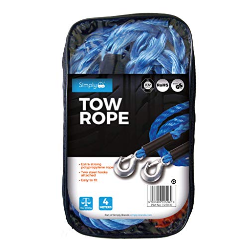 Simply TR2000 Fune di Traino, 4 m, Colore: Blu, 200 g - Amazon Italie à 20.03€