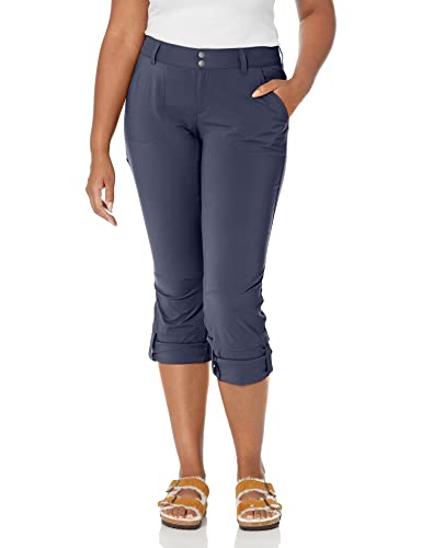 Columbia Saturday Trail Pantalón, Mujer, Azul (India Ink), L - Home & Kitchen Amazon Spain à 24.18€