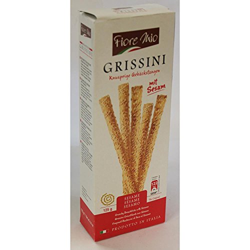 Fiore Mio Grissini knusprige Gebäckstangen mit Sesam (125g... - High-Tech & Électronique Amazon Allemagne à 0.77€