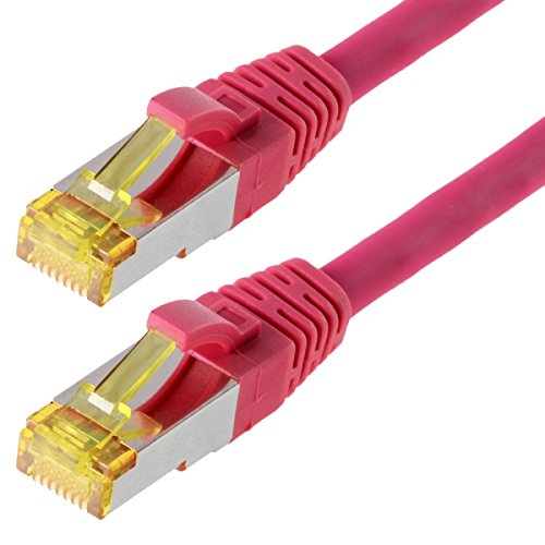 Helos Patchkabel S/FTP (PIMF) CAT 6a, Cable de conexión... - High-Tech & Électronique Amazon Espagne à 2.63€