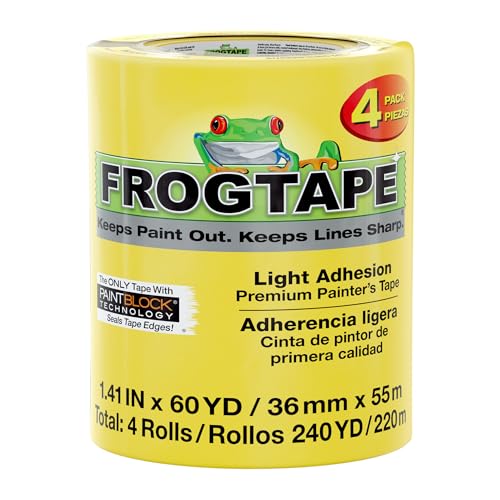Frog Tape Delicate Surface Masking Tape for Painting 36mm x... - Home & Kitchen Amazon UK à 14.60€