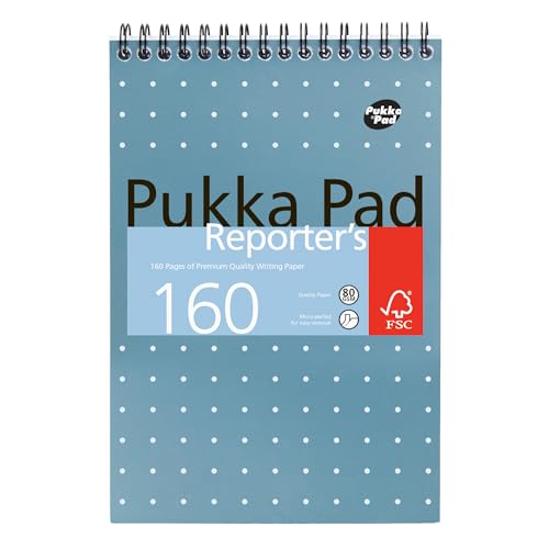 1 x Pukka Pad Reporter de 160 pages carnets 140 x 205 mm... - Sports & Fitness Amazon Espagne à 7.99€