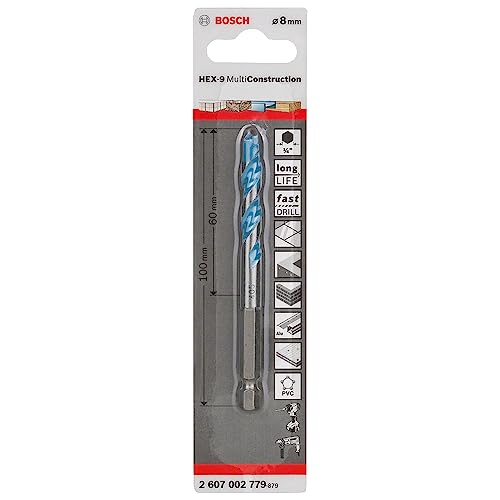 Bosch Accessories 2607002779 Foret polyvalent HEX-9 multi... en promo à 5,59€ (-48%) sur Amazon FR