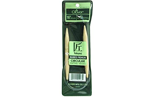 Takumi Bamboo Circular Knitting Needles 16"-Size 13/9mm - Loisirs Créatifs Amazon Espagne à 19.92€