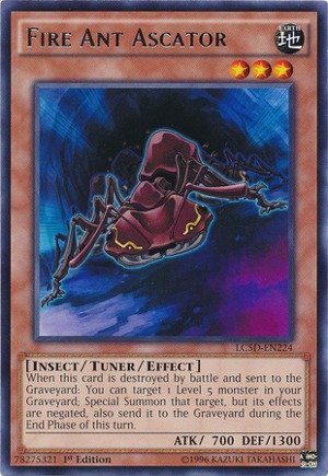 Yu-Gi-Oh! - Fire Ant Ascator (LC5D-EN224) - Legendary... - Animalerie Amazon Espagne à 38.31€