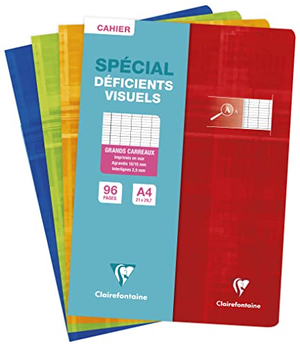Clairefontaine 63996C - Un cahier piqué pour déficients... - Auto & Moto Amazon Espagne à 5.78€