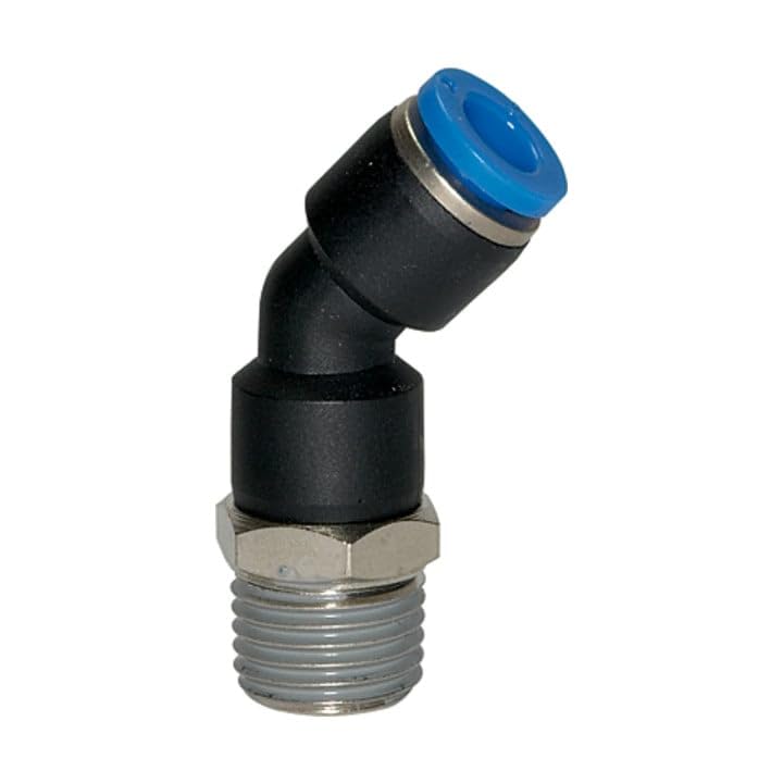RIEGLER 109250-154.014-12 Steckverschraubung 45° »Blaue... - Amazon Germany à 3.12€