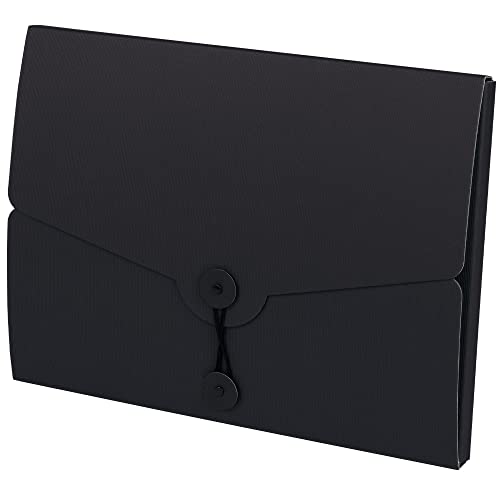 S.O.H.O. 1529452702 A4 Folder with Elastic Closure - Black - Fournitures Bureau Amazon Royaume-Uni à 5.36€