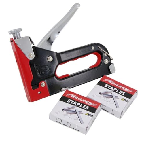 Neilsen Tools CT1609 Neilsen Lot de 1 agrafeuse robuste en... - Bricolage & Outils Amazon France à 9.20€