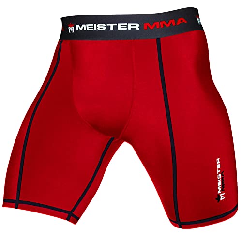 Meister Pantaloncini a Compressione MMA Rush Fight con... - Maison & Cuisine en promo à 11.82€