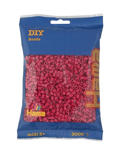 Hama Perles 201-29 - Sachet d'environ 3000 perles midi de 5... - Toys & Games Amazon France à 4.85€