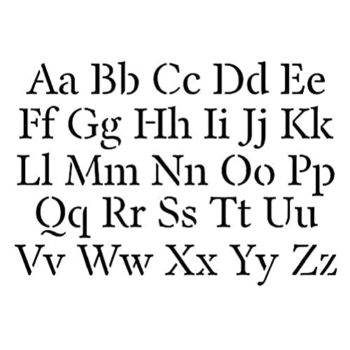 Artemio Alphabet Times Pochoir Home Déco -, Plastique... en promo à 3,30€ (-69%) sur Amazon FR