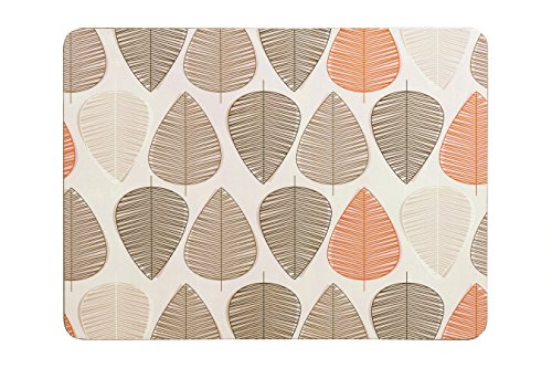 Premier Housewares Orange Leaf Tischsets, 4er Set, Kork - Maison & Cuisine Amazon Allemagne à 6.62€