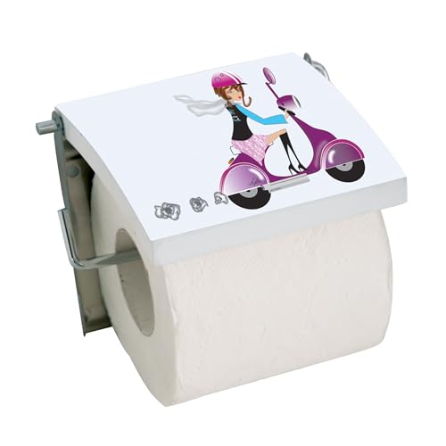 MSV Porte Rouleau Papier WC Mural INOX & MDF Jane en promo à 8,40€ (-52%) sur Amazon FR