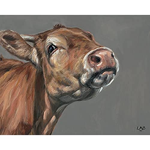 Louise Marrón SNOOTY Vaca Canvas, poliéster, Multicolor, 40... - Maison & Cuisine Amazon Espagne à 32.34€