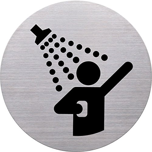 helit H6271300 – Pictogramme de douche Ø 115 mm autocollant... - High-Tech & Électronique Amazon France à 4.59€