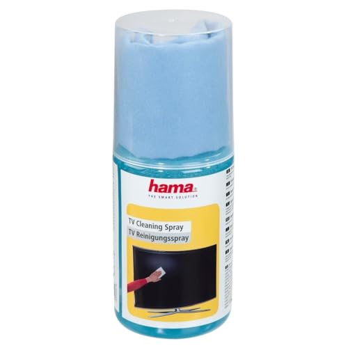 Hama Spray de nettoyage pour téléviseur, 200 ml, chiffon... - Sports & Fitness en promo à 2.40€
