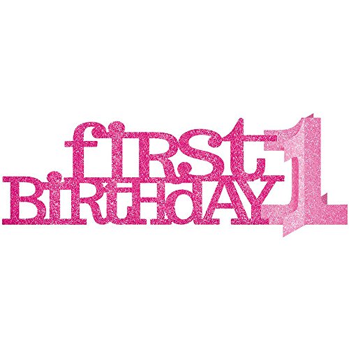 Amscan - Centro de Mesa, diseño con Texto First Birthday y... - Maison & Cuisine Amazon Espagne à 3.20€