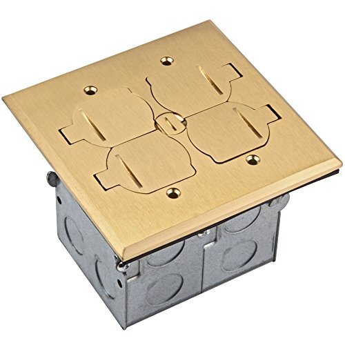 Enerlites 705549-c Floor box kit, 2 Gang 20 A... - Nouvelle promo Amazon à 30.21€