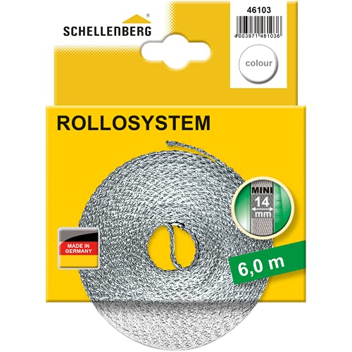 Schellenberg 46103 Cinta de persiana,14 mm de Ancho, 6 m... - Bon plan à 4.59€