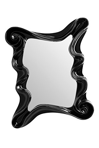 Premier Housewares Alaia Wall Mirror - Black - Amazon Royaume-Uni à 103.98€