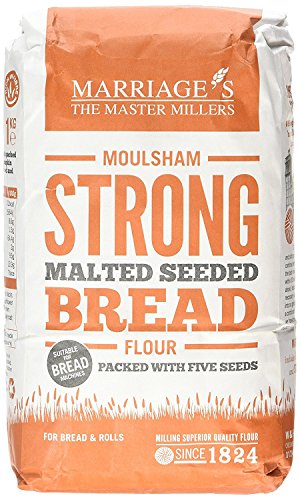 Marriage's - Moulsham Strong Malted Seeded Bread Flour - 1Kg en promo à 12,99€ (-88%) sur Amazon FR