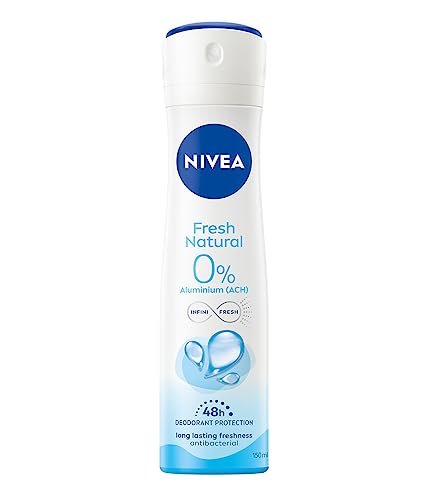 NIVEA Deodorante Fresh Natural Spray, 150 ml - Beauté & Parfums Amazon Italie à 3.78€