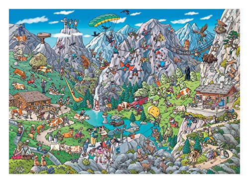 Amix - Heye-29680 - Puzzle Classique - Alpine Fun - 1000... - Jouets & Jeux Amazon France à 24.00€