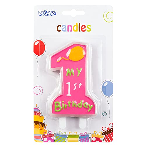 Boland 63410 - Candela di compleanno My 1st Birthday... - Bébé & Puériculture Amazon Italie à 1.99€