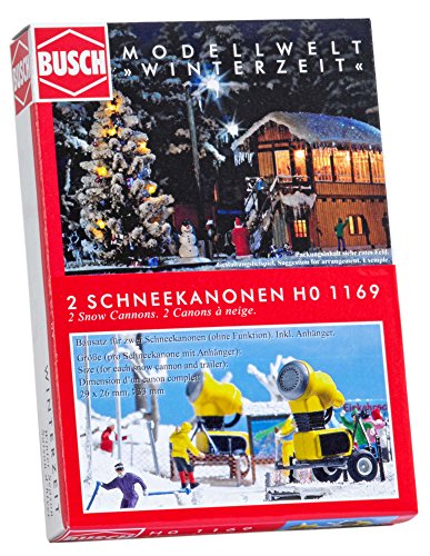 Busch 1169 Snow Canons 2/Ho-Scenery Scale - Jouets & Jeux Amazon France à 14.98€