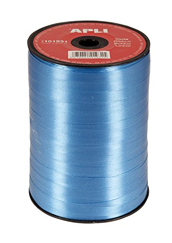 APLI 101931 Cinta Regalo Azul para envolver regalos, tamaño... - Bon plan à 3.28€