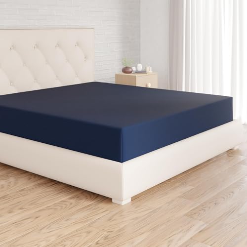 Amazon Basics Bedding Soft Microfibre Emperor Fitted Sheet... - Maison & Cuisine en promo à 4.28€