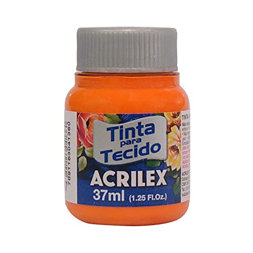 Acrilex Vernice Opaca per Tessuti, 37 ml, Arancione, 37... - Loisirs Créatifs Amazon Italie à 3.35€